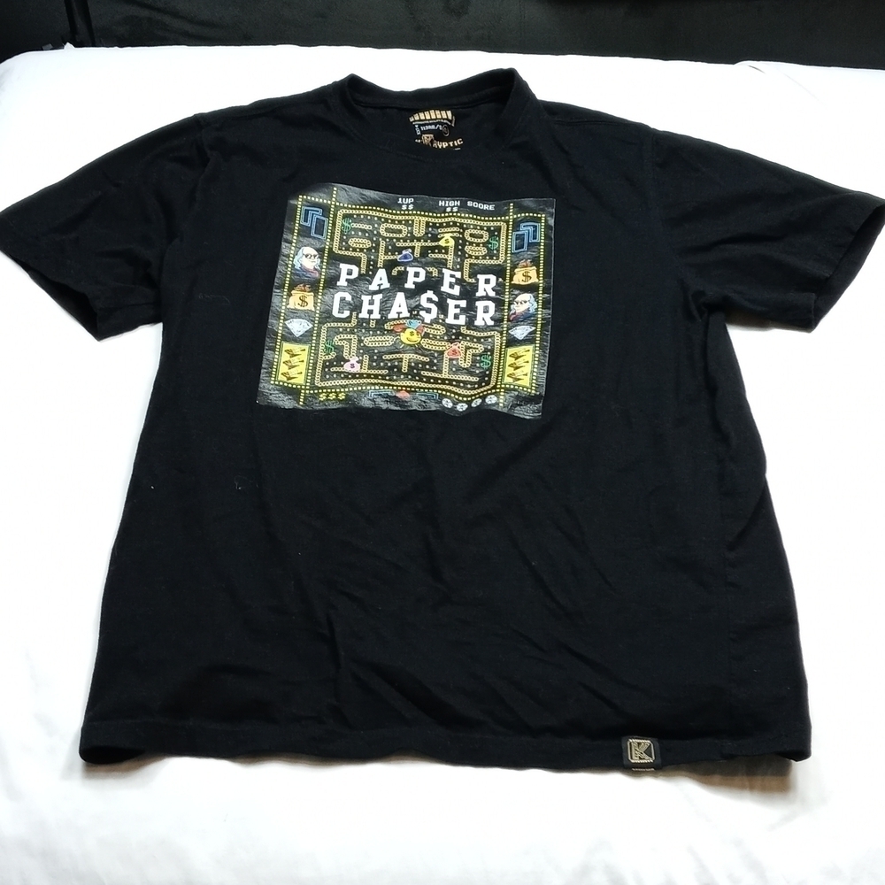 deKryptic Paper Chaser mens small t-shirt